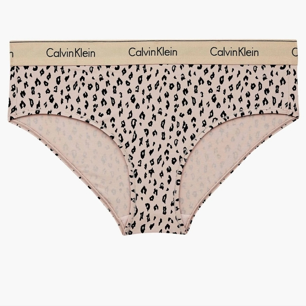 Calvin Klein Cheetah Print Hipster Underwear